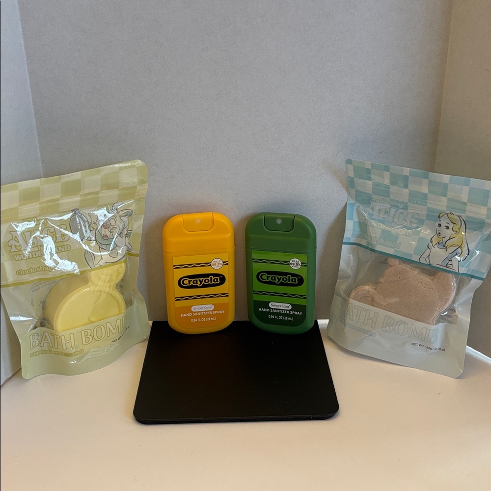 Bath Bombs and Hand Sanitizers Gift Set